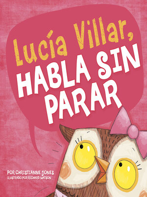 cover image of Lucía Villar habla sin parar